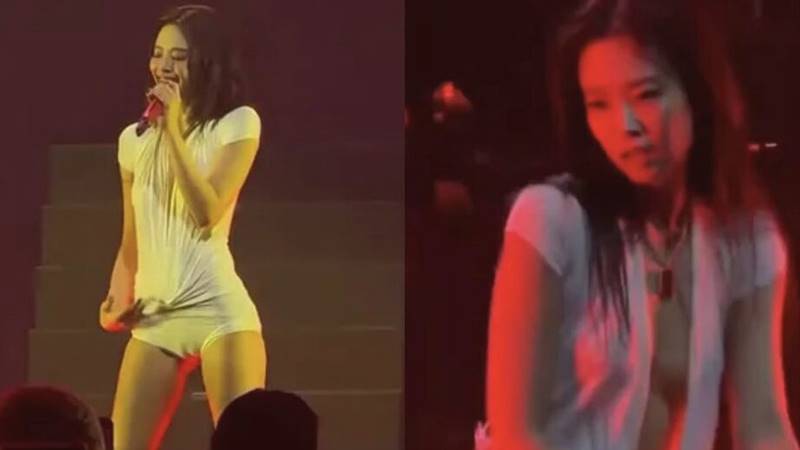 LA콘서트 제니 무대 의상