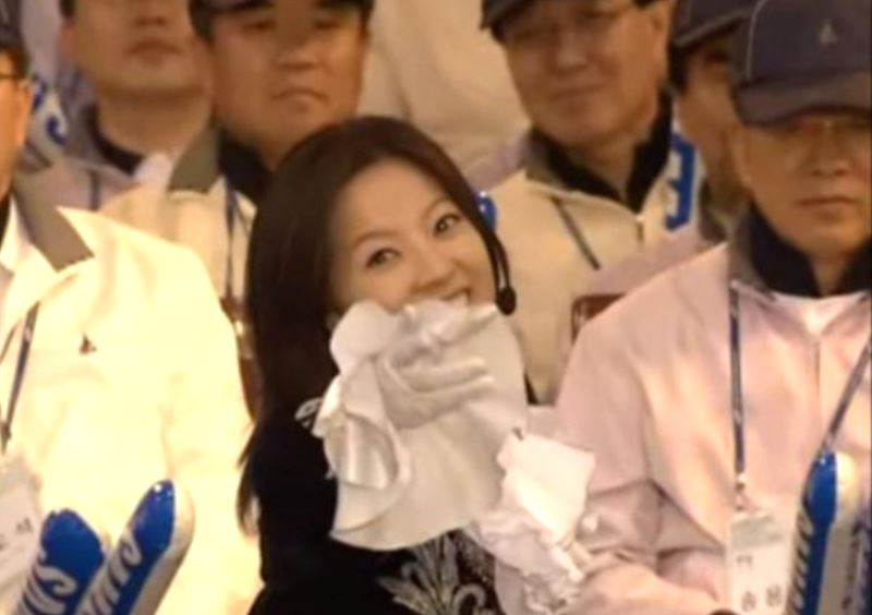 삼성전자 수련회 치어리더